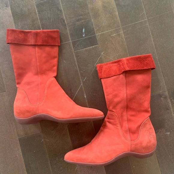 COPY - Fluevog suede boots - Picture 1 of 3